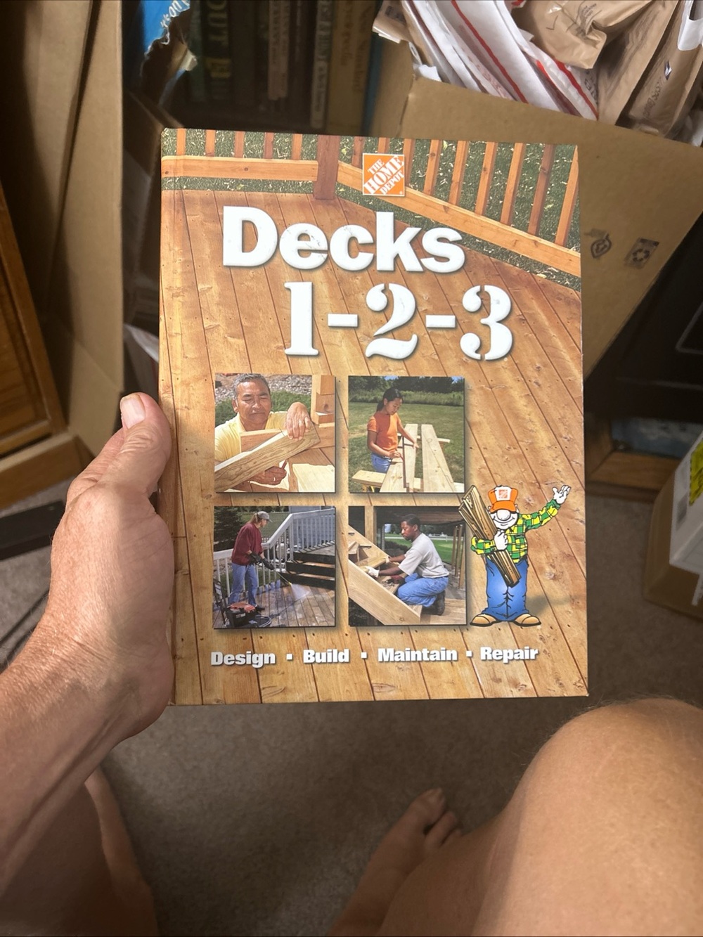 Home depot Decks 1-2-3 - Brown Deck Design Guide